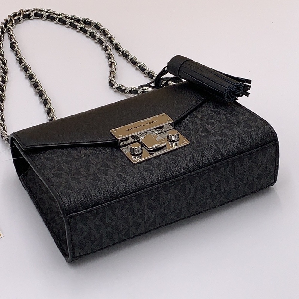 MICHAEL KORS ROSE SMALL XBODY BLACK SIGNATURE COLOR - Picture 9 of 15